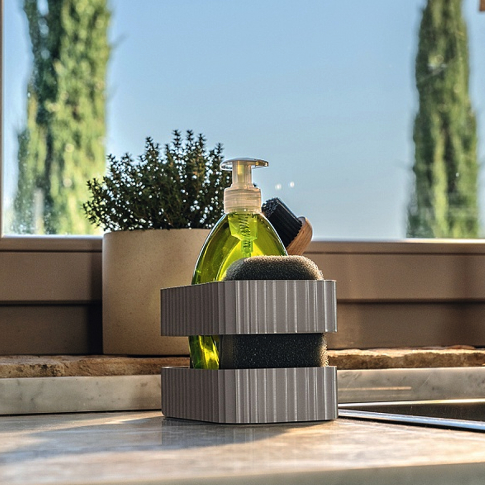 Tidy&Safe Sink Tidy Grey