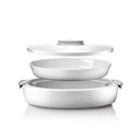 Oval Insulated Server Tuttocaldo 3L - White