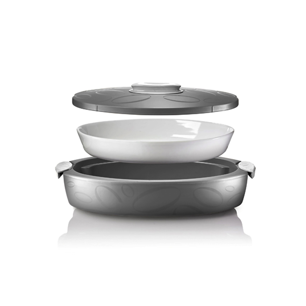 Tuttocaldo Oval Insulated Server 3L - Grey