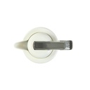 Alba Glass Refill 1L Vacuum Jug - Ice White