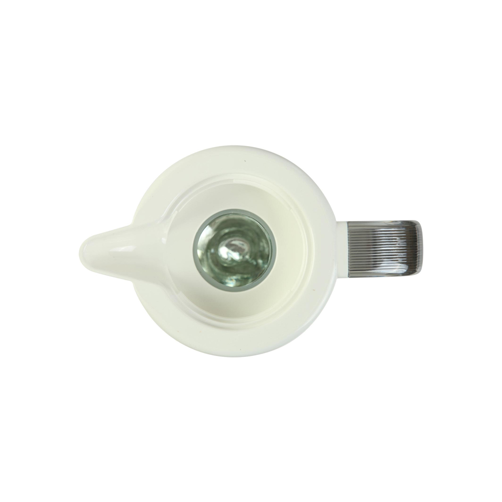 Alba Glass Refill 1L Vacuum Jug - Ice White