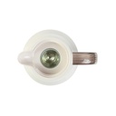 Alba Glass Refill 1L Vacuum Jug - Sand Italy