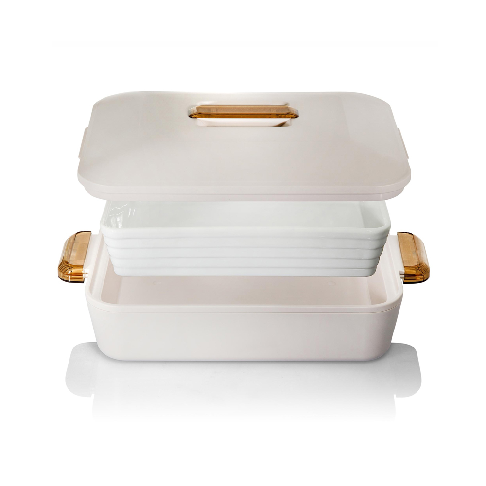 Rect Insulated Server Colorado 2.8L - White / Amber 