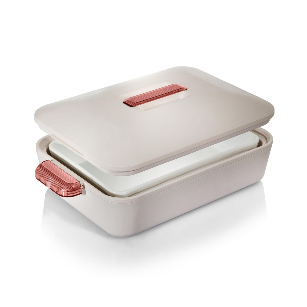 Rect Insulated Server Colorado 2.8L - White / Rose
