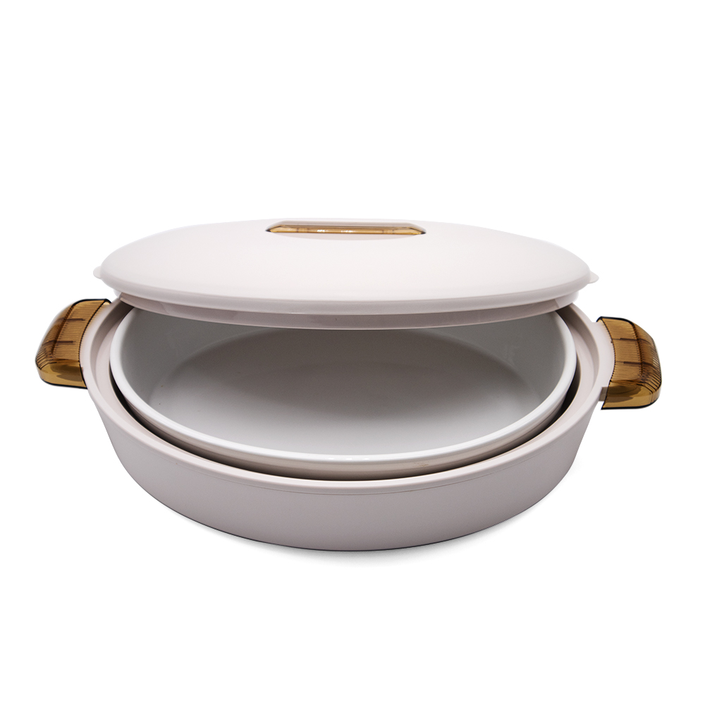 Oval Insulated Server Colorado 2.8L - White/Amber
