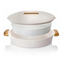 Oval Insulated Server Colorado 2.8L - White/Amber
