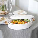 Oval Insulated Server Colorado 2.8L - White/Amber
