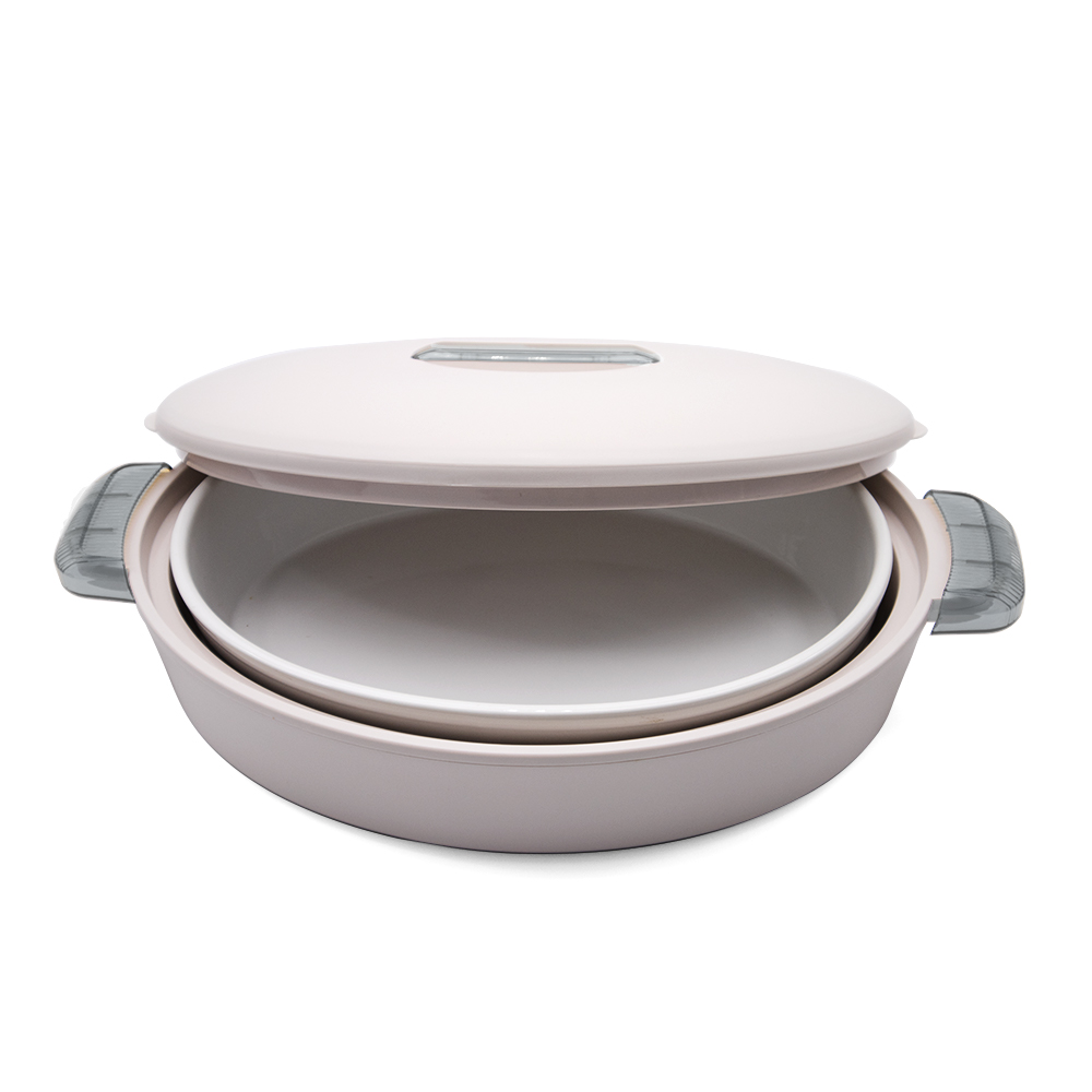 Oval Insulated Server Colorado 2.8L - White/Grey