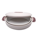 Oval Insulated Server Colorado 2.8L - White/Rose