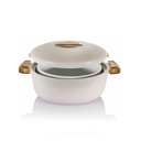 Round Insulated Server Colorado 2.3L White/Amber