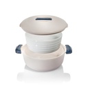 Round Insulated Server Colorado 2.3L White/Pale Blue