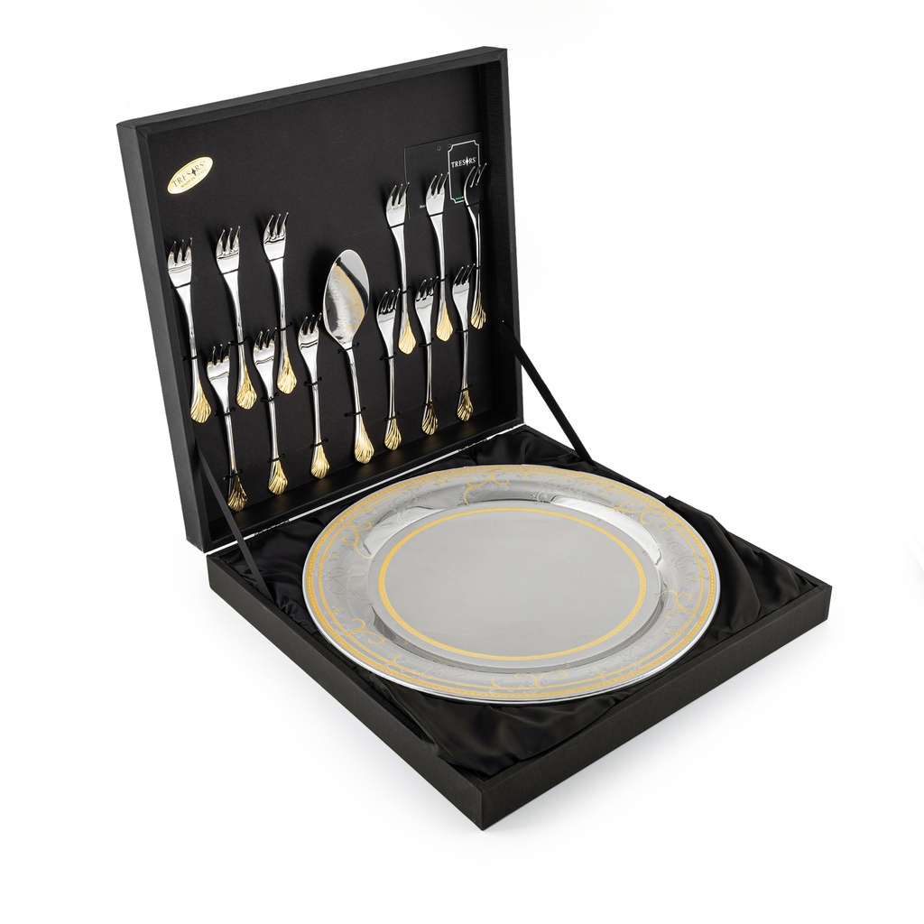 Cairo Gold Cake Set 14Pcs