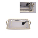 Cairo 2 Rectangular Tray Gold