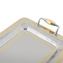 Cairo 2 Rectangular Tray Gold