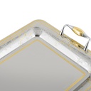 Cairo 3 Rectangular Tray Gold