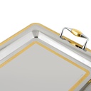Cairo 4 Rectangular Tray Gold
