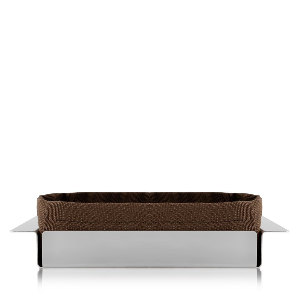 Brown Stainless Steel Bread Holder