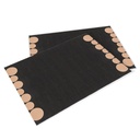 Matte Rose Edges Tray Set - 2pcs