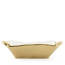 Mini Rectangular Bowl - Gold