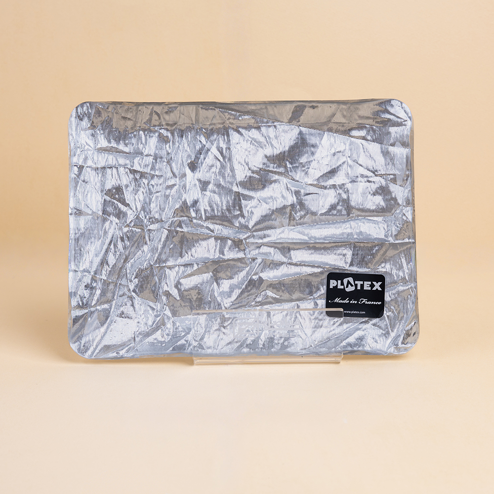 Old Silver Acrylic Serving Tray - 24x18cm