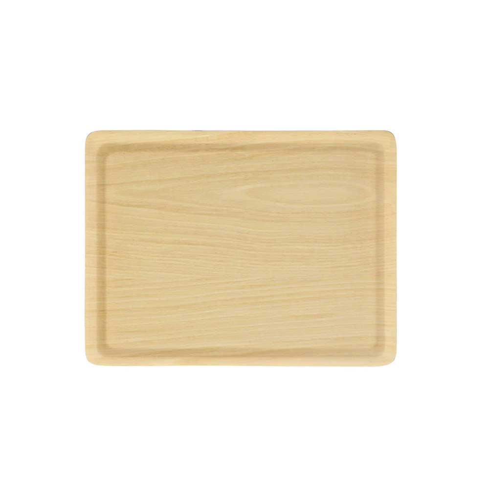 Mokuzai Wooden Tray Slim 37x28cm - Beige
