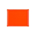 Linen Acrylic Tray 46x36cm - Corail
