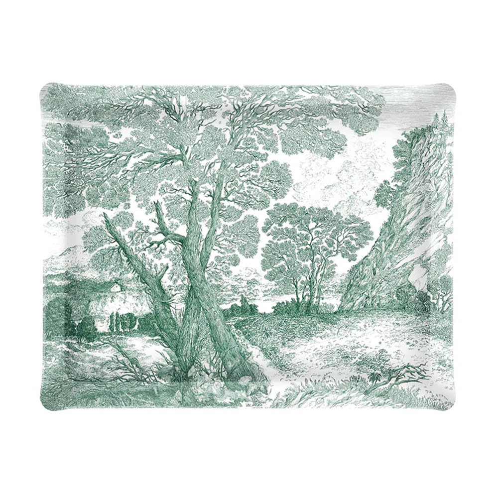 Fusain Acrylic Tray 46x46cm - Forest