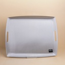 Secret Silver Acrylic Serving Tray - 54x43cm