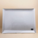 صينية تقديم اكريليك سيكرت سيلفر - 60×45 سم