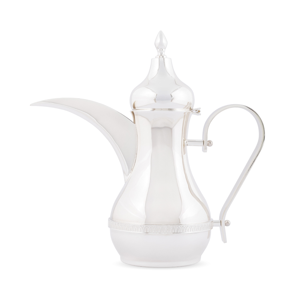 Silver Plated Stainless Steel Coffee Pot