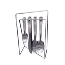Rack Hanging All Matte Finish Cutlery Set - 24pcs