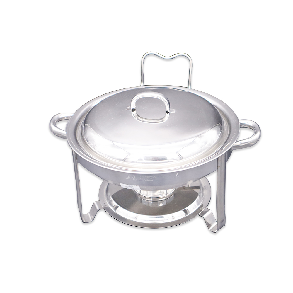 Stainless Steel Round Chafer - 5L