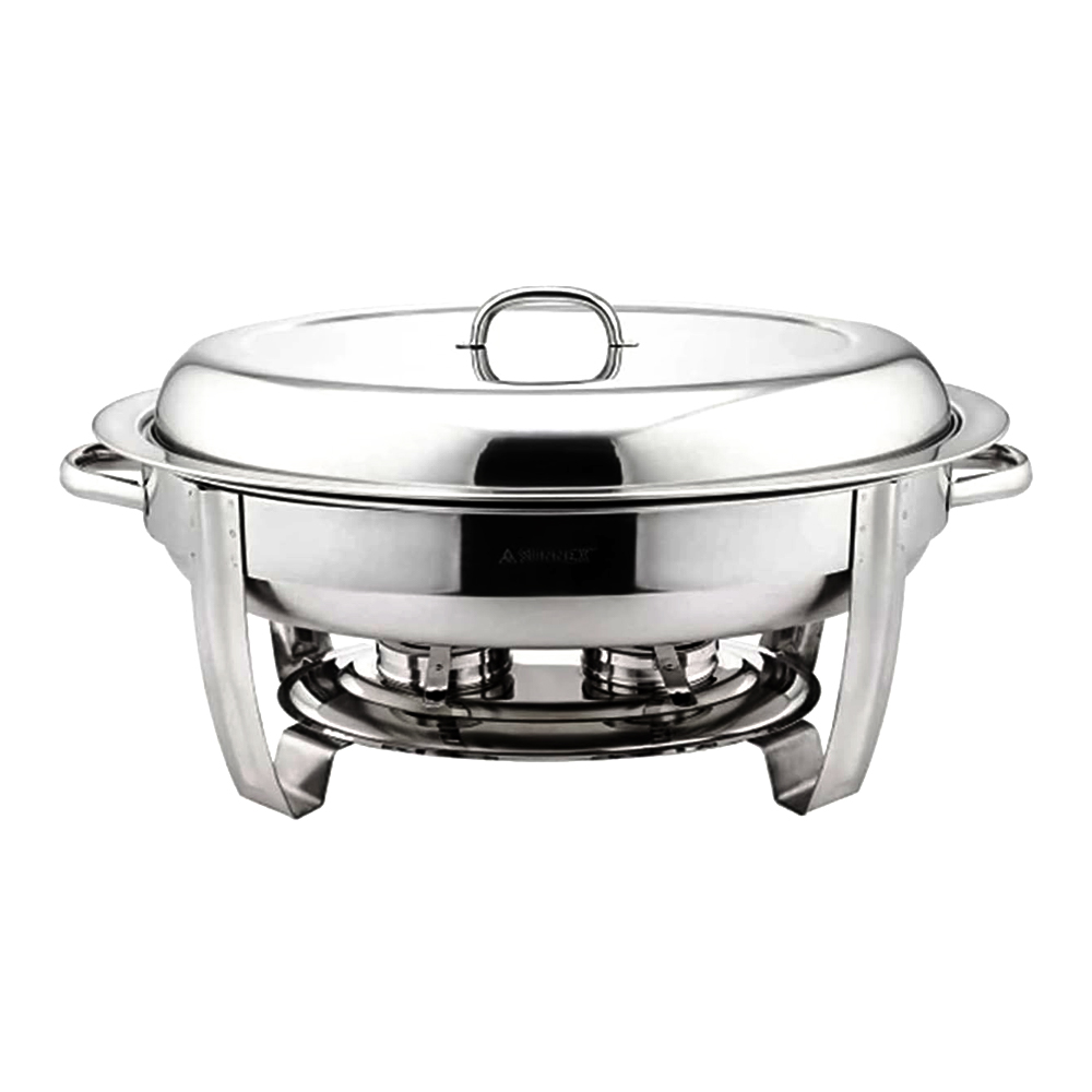 Stainless Steel Oval Chafing Dish - 9L