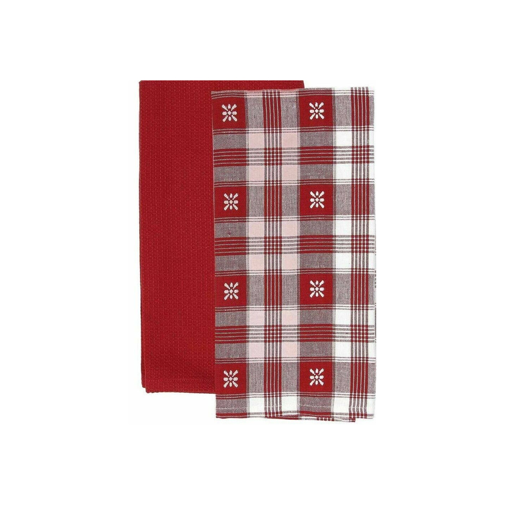 Set of 2 Kitchen Towels - Yellow