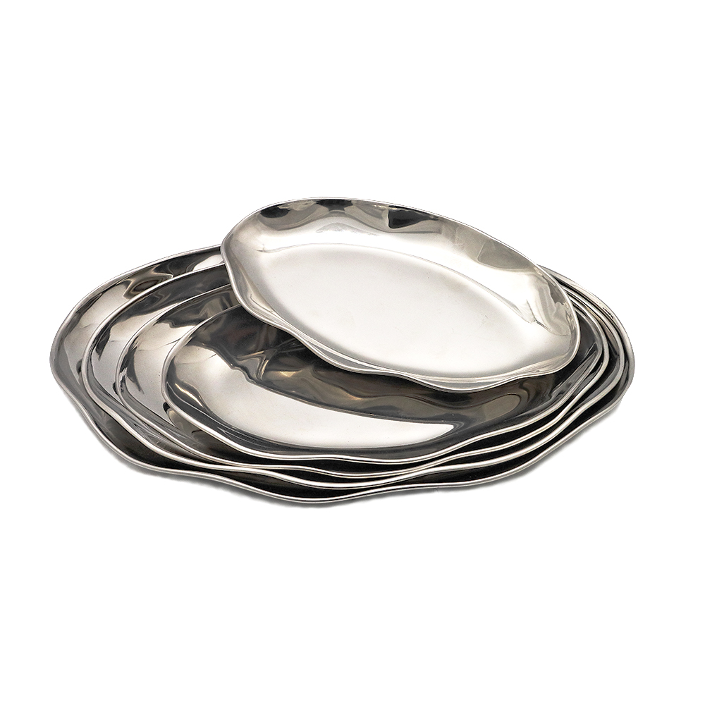 Maggie Floral Serving Trays Set - 5pcs