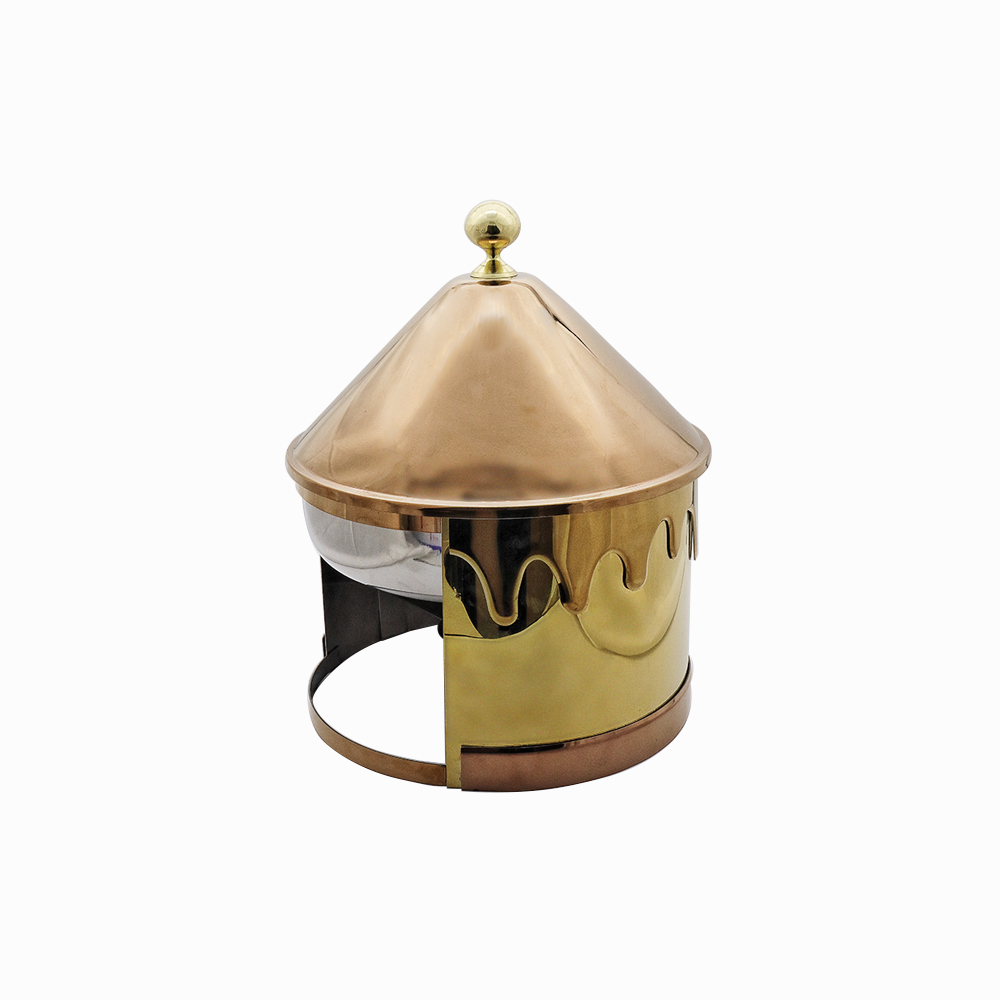 Rose Gold Chafing Dish With Base - 5L