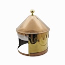 سخان طعام مستدير روز جولد بقاعدة - 7 لتر