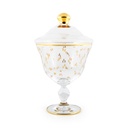 Leaves Decorative Stemware Bowl Gold