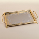 Anphoras Inox 1 Rectangular Tray - Gold