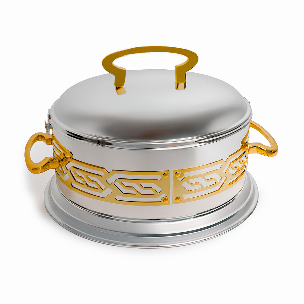 Silver Plated Hot Pot - 27cm 