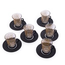 Fence Gold Black Tea Cup Set - 12 pcs