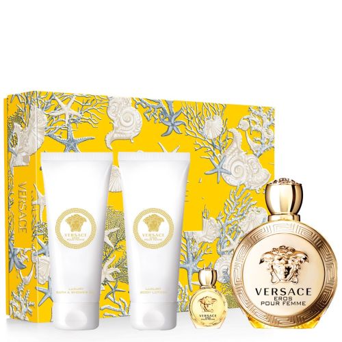 Eros Pour Femme Gift Set - 4pcs