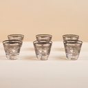 Bronze Detailing Arabic Coffee Set - 6pcs