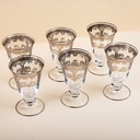 Bronze Detailing Stemware Set - 6pcs
