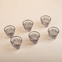 Glass Arabic Coffee Set - 6pcs