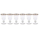 Clear Glass Tumbler Set - 6pcs