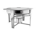 Gourmet Sarezzo Double Round Chafers 