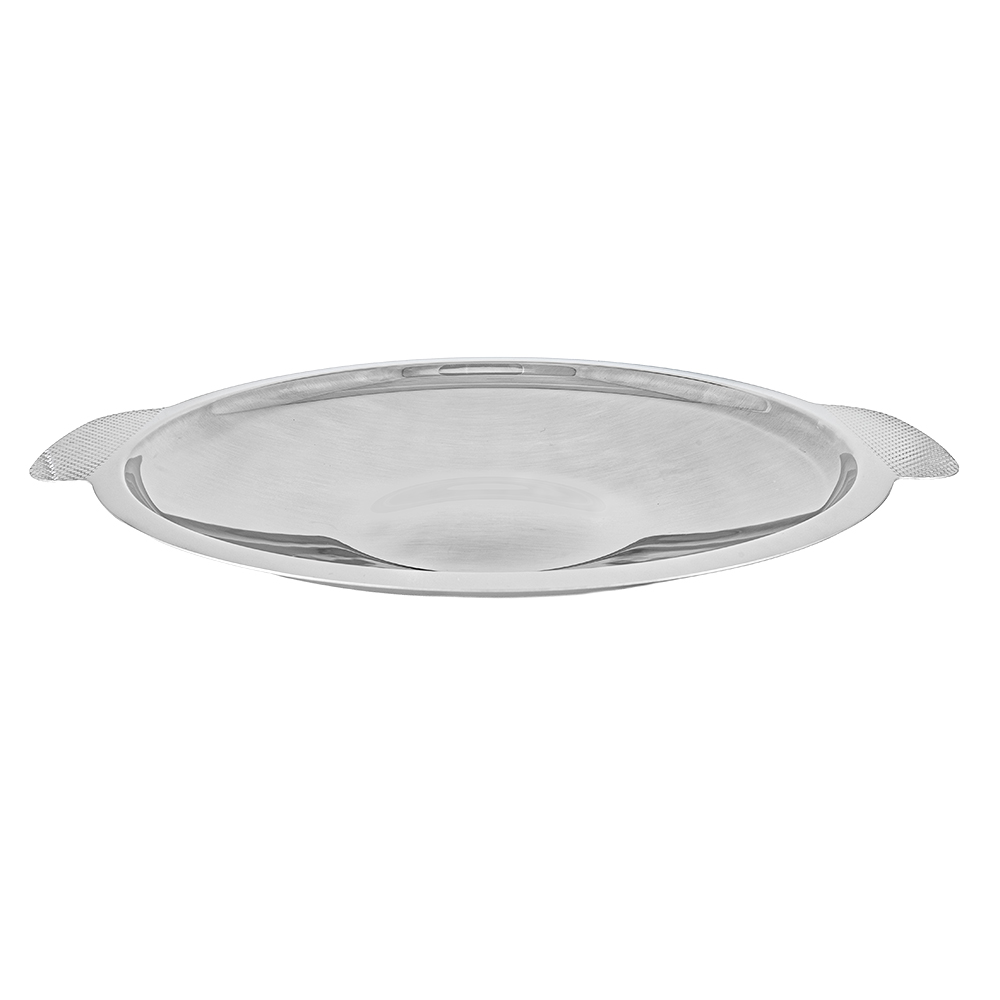 Sarezzo Stainless Steel Gourmet Round Tray