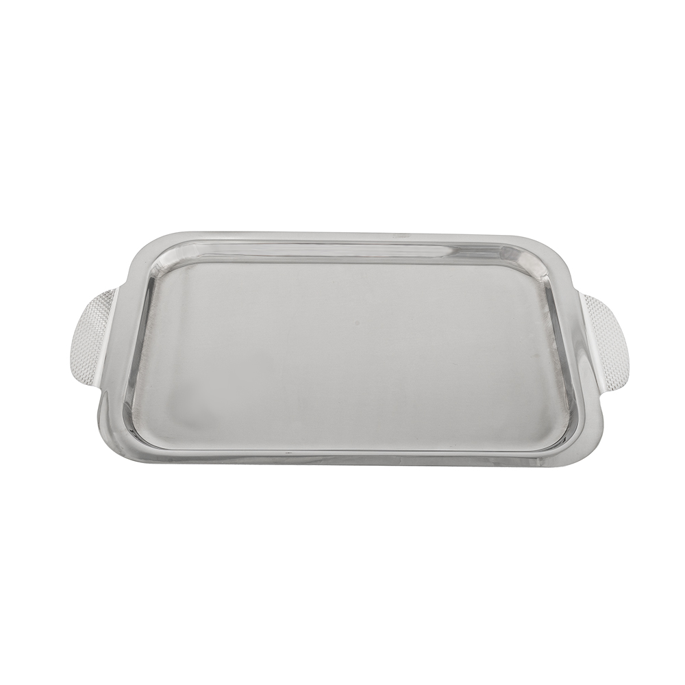 Sarezzo Stainless Steel Gourmet Rectangular Tray