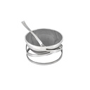 Trama Stainless Steel l Desert Bowl W/ Spoon